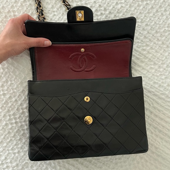 VINTAGE Chanel Double-flap Classic bag - Picture 8 of 15